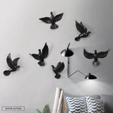 6 Pigeon Wall Décor