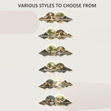 Traditional Chinese Welcoming Pine Wall Hanging Decor - 3D Wall Sculptures Painting with LED Light, Modern Oriental Decorations