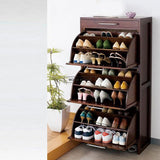 Curve Shoerack 3 shelf